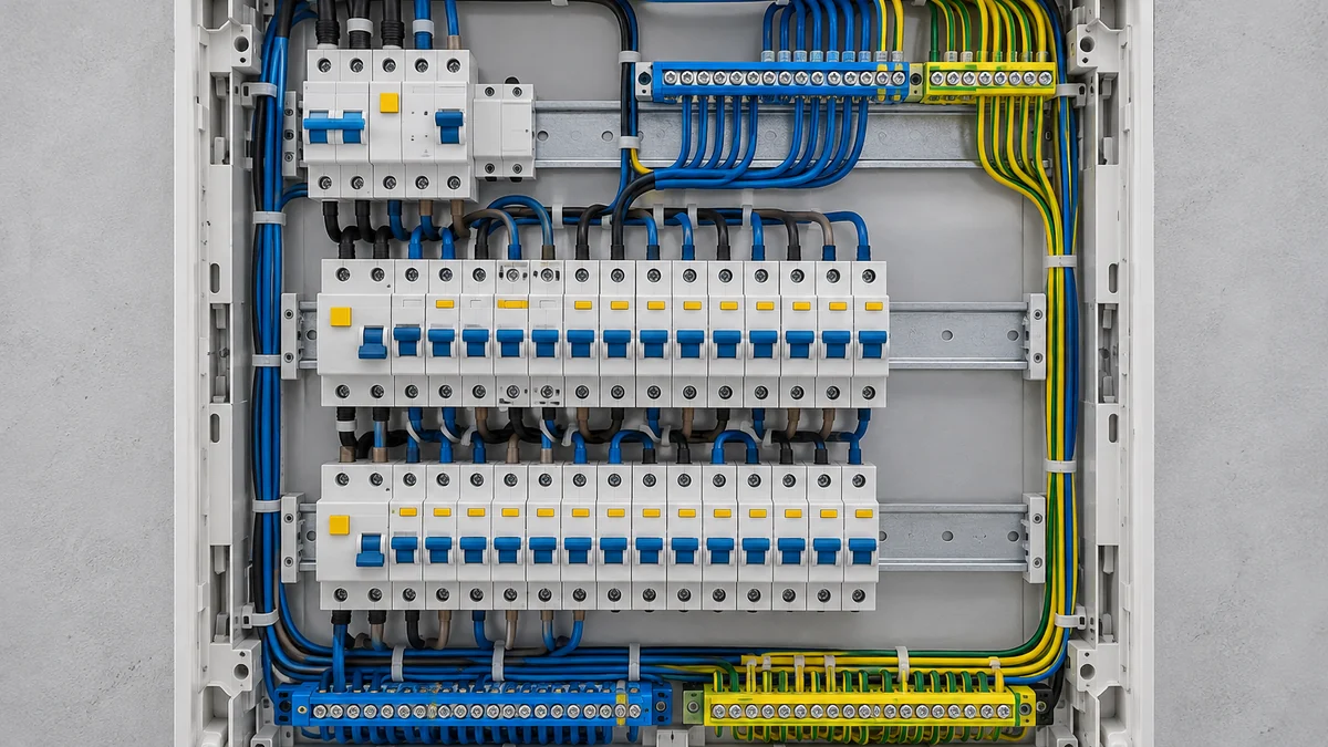 Как разместить автоматы и УЗО на DIN-рейке: как разместить автоматы в щите